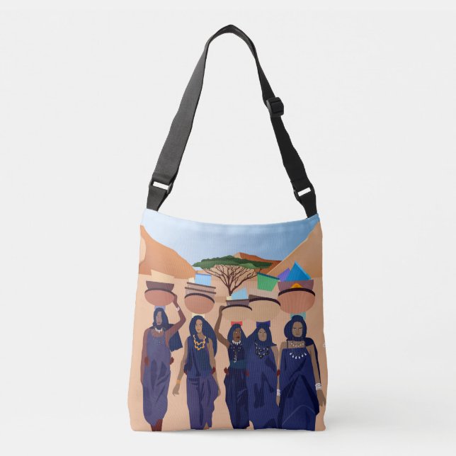 Var är spädbarn? axelväska (Framsida)