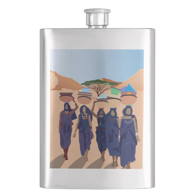 Var är spädbarn? fickplunta (Framsidan)