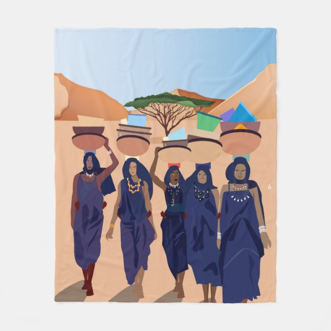 Var är spädbarn? fleecefilt (Framsidan)