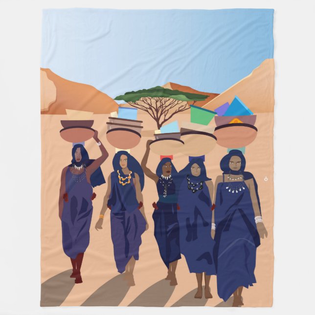 Var är spädbarn? fleecefilt (Framsidan)