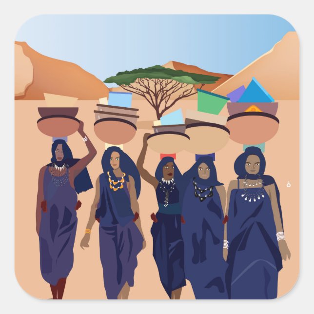 Var är spädbarn? fyrkantigt klistermärke (Framsida)