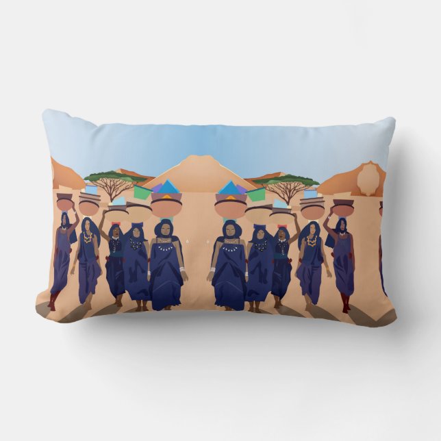 Var är spädbarn? lumbarkudde (Framsida)