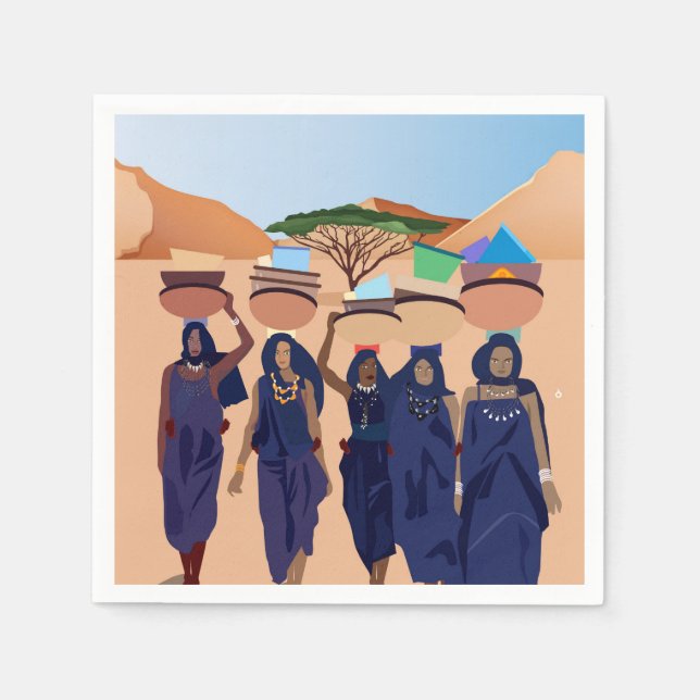 Var är spädbarn? pappersservett (Framsidan)