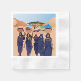 Var är spädbarn? pappersservett