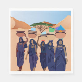 Var är spädbarn? pappersservett