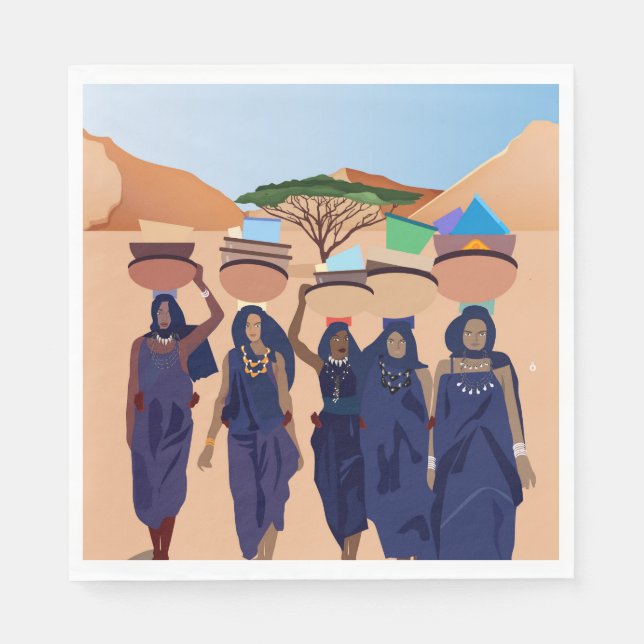 Var är spädbarn? pappersservett (Framsidan)