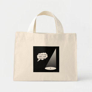 Var är Spiket Mark Light Färgad Bags? Mini Tygkasse