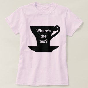 Var är Tea?Skjorta Tröja