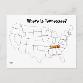 Var är Tennessee? Vykort
