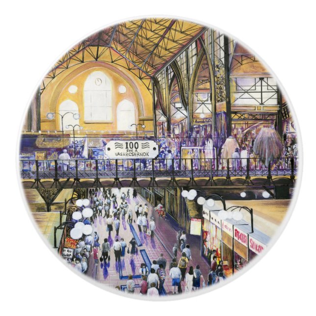 Var är Vatten Closet? Budapest Knopp (Framsidan)