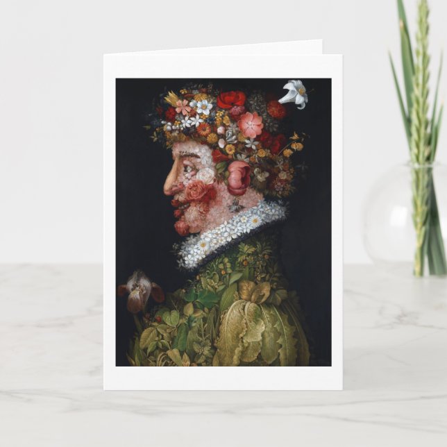 Vår, Arcimboldo Kort (Framsida)