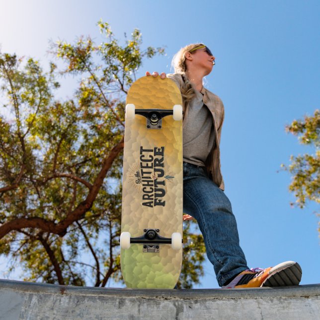 Var Arkitekten för Din Framtid Mini Skateboard Bräda 18,5 Cm (Utomhus 1)