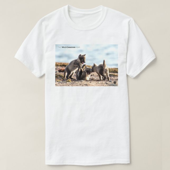 Vår - Arktiska räv Tröja (Design framsida)