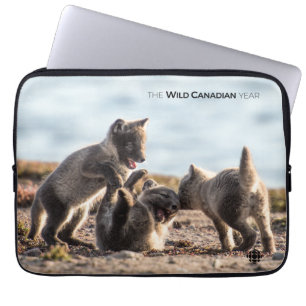 Vår - Arktiskt räv Laptop Sleeve