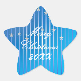 Var ärlig och skygg, Bright Sticker Stjärnformat Klistermärke