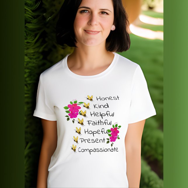 Var ärlig, typ, faithful, självbelåten t shirt (Skapare uppladdad)
