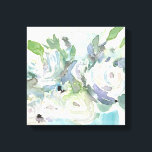 Vår Arrangemang - vattenfärg Bouquet Canvastryck<br><div class="desc">Vår Arrangemang II av Samuel Dixon. Har en bukett med vattenfärgblommor i en mycket muterad palett i färg.</div>