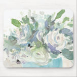 Vår Arrangemang - vattenfärg Bouquet Musmatta<br><div class="desc">Vår Arrangemang II av Samuel Dixon. Har en bukett med vattenfärgblommor i en mycket muterad palett i färg.</div>