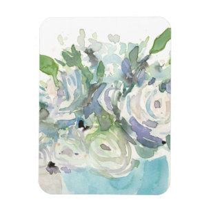 Vår Arrangemangare - vattenfärgsBouquet Magnet
