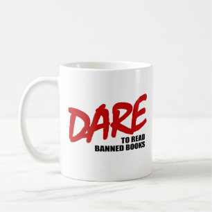 VAR ATT läsa bokar som förbjudits Kaffemugg