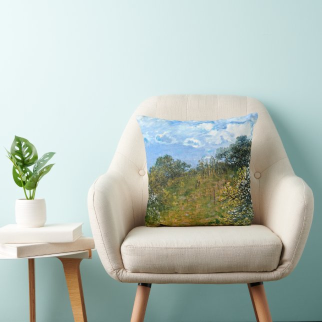 Vår av Claude Monet Kudde (Stol)