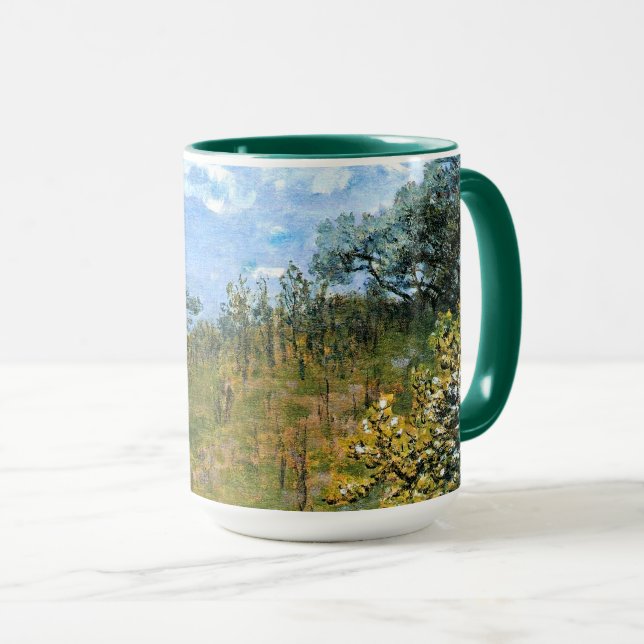 Vår av Claude Monet Mugg (Framsida höger)