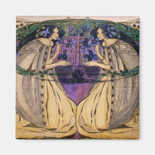 Vår av Frances Macdonald Magnet