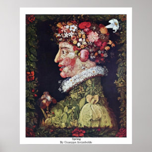 Vår av Giuseppe Arcimboldo Poster