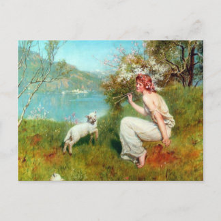 Vår av John Collier Vykort