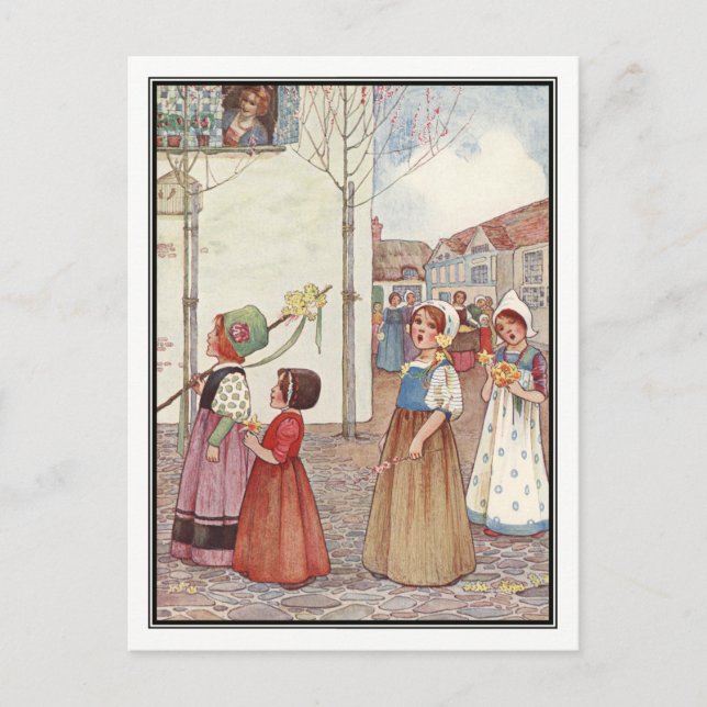 Vår av Millicent Sowerby Vykort (Framsida)