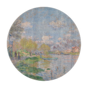 Vår av Seine av Monet Impressionist