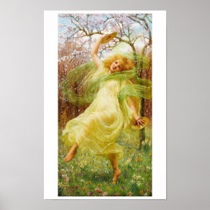 Vår av William Savage Cooper Poster