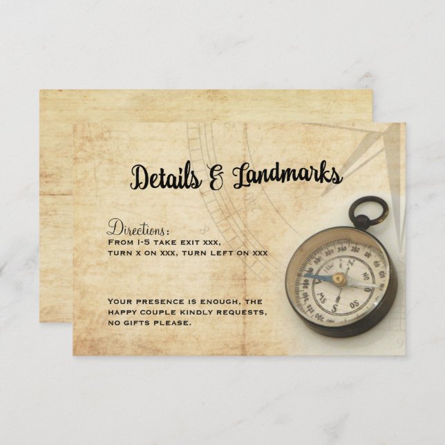 Vår Äventyr Fortsätter Jubileums Detaljer Kort (Fram/baksida)