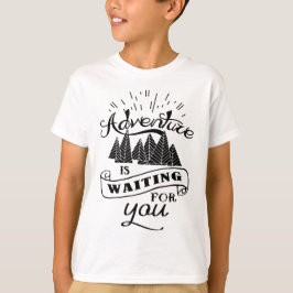 Var äventyrlig! Boys' T Shirt