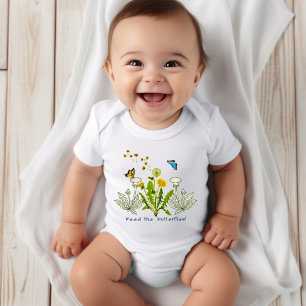 Vår Baby Dandelions Matar att fjärilarna säger T Shirt