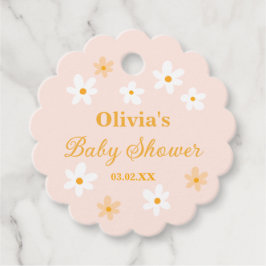 Vår Baby i Blom Baby Shower Gåvor Etiketter
