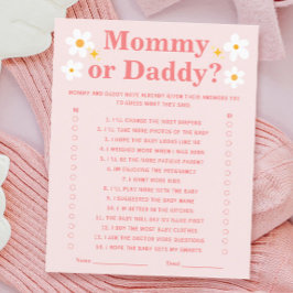 Vår Baby i Bloom Baby Shower Gissa vem som spelar