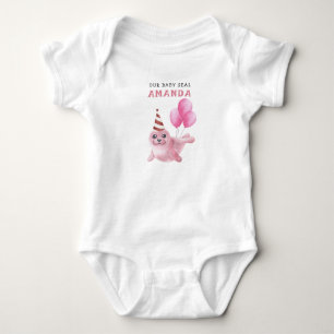 Vår baby-säl 1-årsdag under havet t shirt