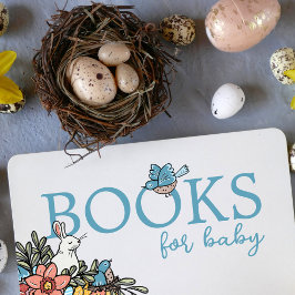 Vår Baby Shower Bokar för Baby-begäran Tilläggskort