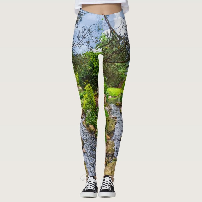 Vår Bäck Painterly Leggings (Framsida)