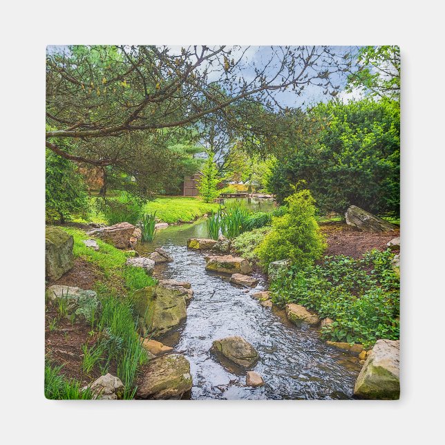 Vår Bäck Painterly Magnet (Framsidan)