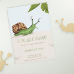 Vår Back Yard Snigel Kids Nature Birthday Inbjudningar<br><div class="desc">En trevlig födelsedagsinbjudan med en illustration av snigel för din barn. Alla barn är besatta av snigel och mask någon gång i sin ålder,  denna inbjudan blir en påminnelse om perfekten. Illustrerad och designad av Patricia Alvarez.</div>