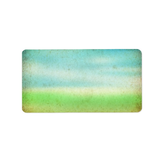 Vår-bakgrund Adressetikett (Framsidan)