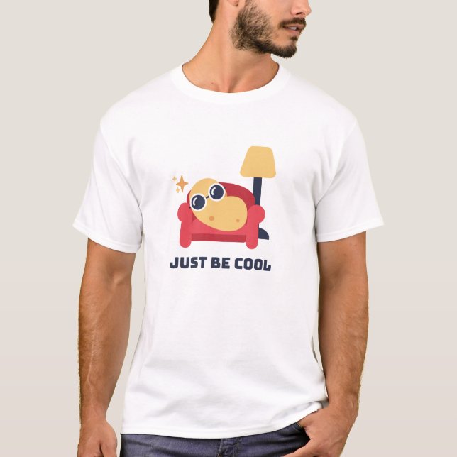 Var bara coola Tshirt T Shirt (Framsida)