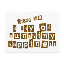 Var bara en Ray of Sunshiny Happy