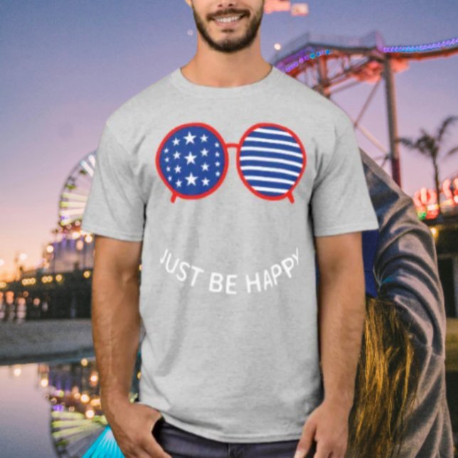 Var bara glad t shirt (Skapare uppladdad)