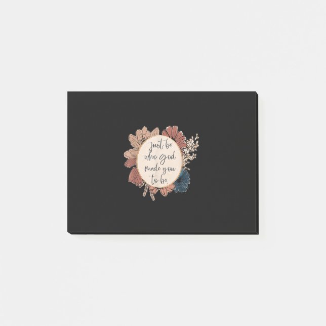 Var bara Gud att du är snäll mot Jesus Älskare Chr Post-it Block (Framsida)