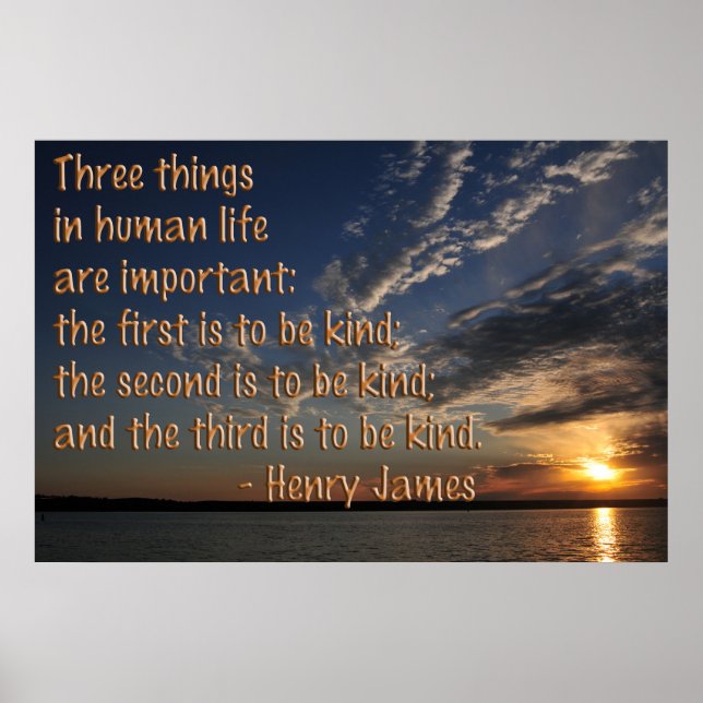 Var bara snäll poster (Framsidan)