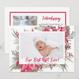 Vår bästa gåva någonsin i Baby vid födelsen Meddelande