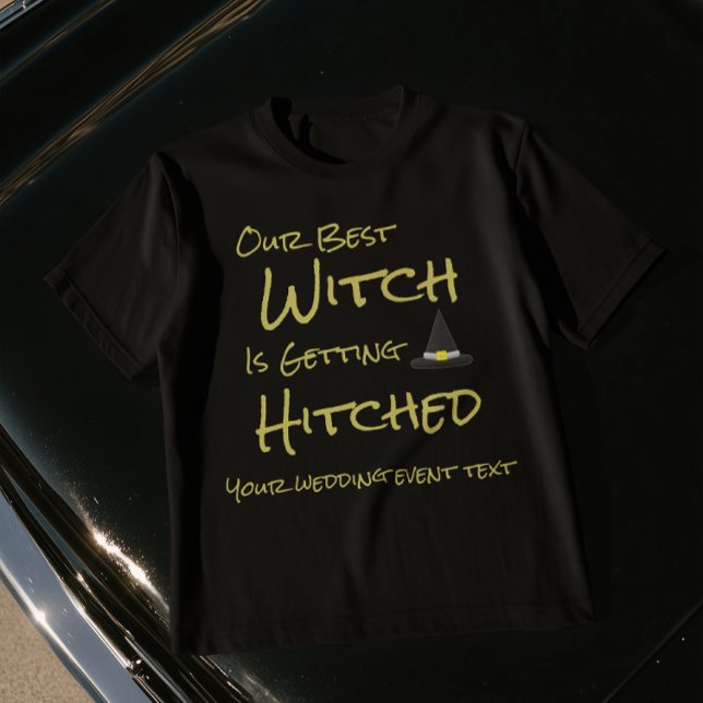 Vår bästa häxa gifter sig t shirt (Skapare uppladdad)